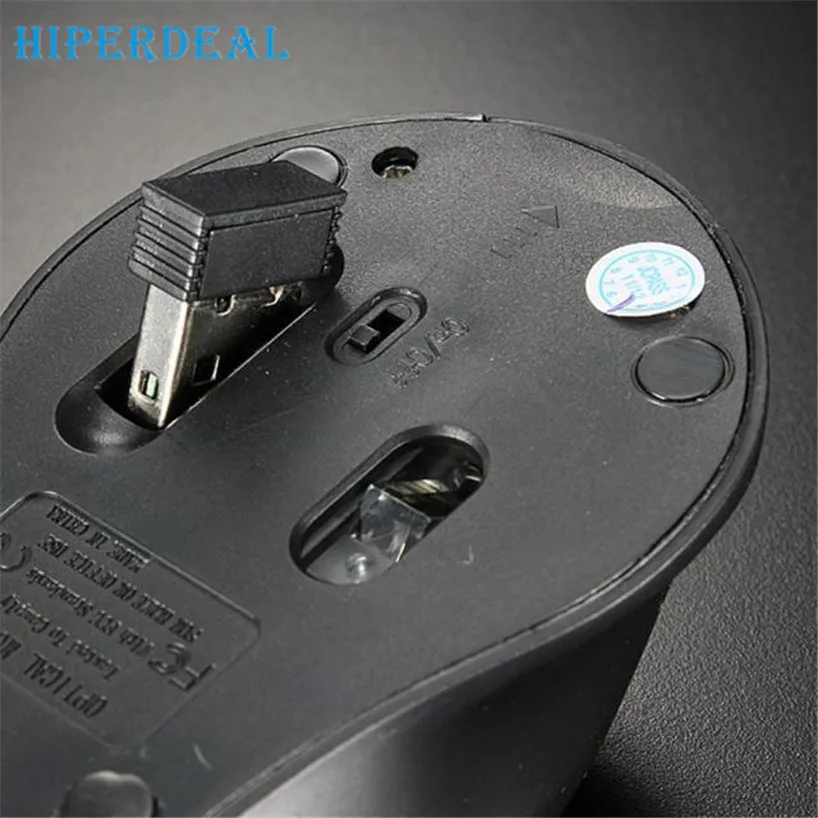 HIPERDEAL 2017 2.4GHz Mice Optical Mouse Cordless USB Receiver PC Computer Wireless for Laptop Free shiping Sep 19 HIPERDEAL 2017 2.4GHz Mice Optical Mouse Cordless USB Receiver PC Computer Wireless for Laptop Free shiping Sep 19