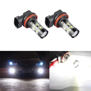 

High Power H7 H11 H8 H10 9005 9006 T25 T20 1156 LED Bulb Car Fog Lights 12V 50W White Auto Projector Lamp Lighting 9449