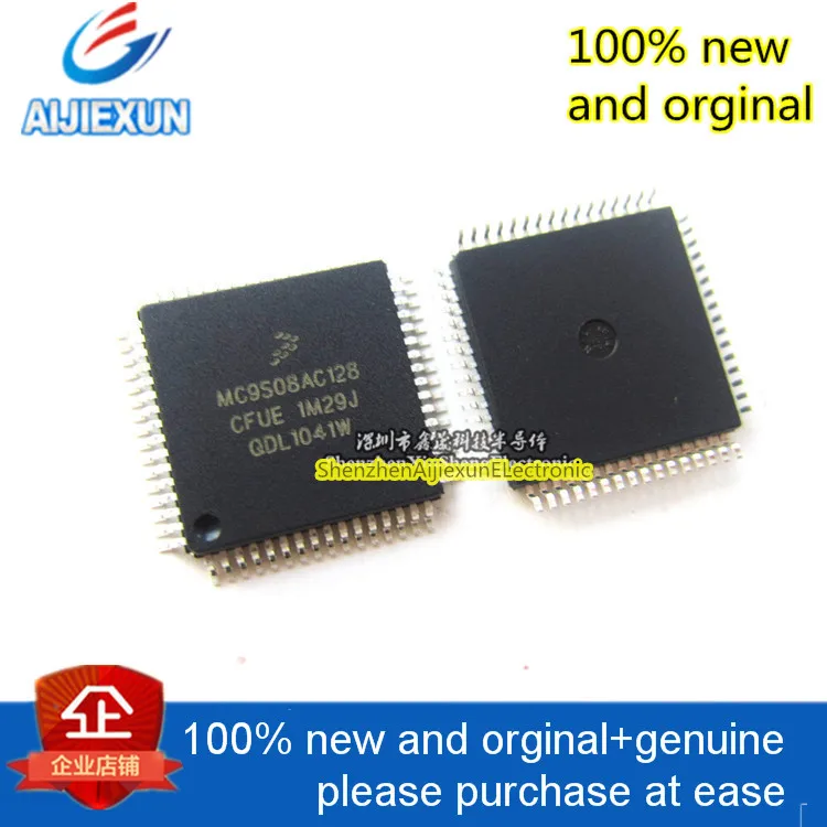 1 шт. 100% новый и оригинальный MC9S08AC128CFUE FREESCALE QFP64 MC9S08AC128 8 битный микроконтроллер