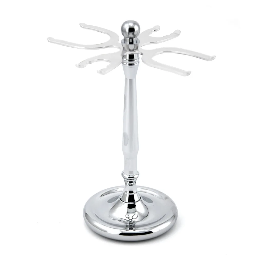 

ZY Multi-function Men Badger Shaving Brush Stand Double Edge Safety Razor Holder For Shave Beard Best Bathroom Tool