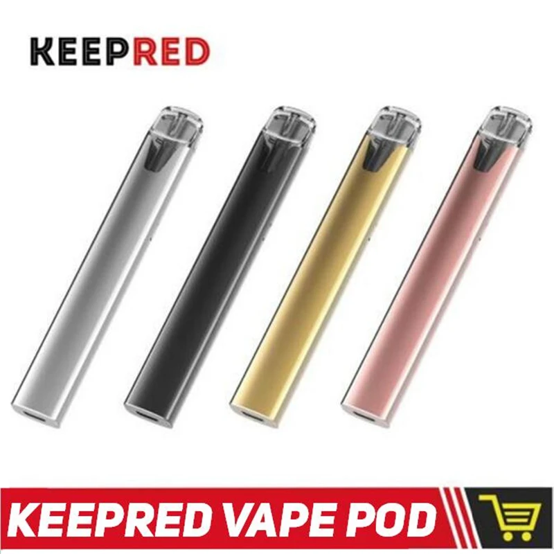 

Original Keepred Vape Pod System All-in-one Starter Kit 1ml Cartridge pod mod with 280mAh battery compact pod vaping device