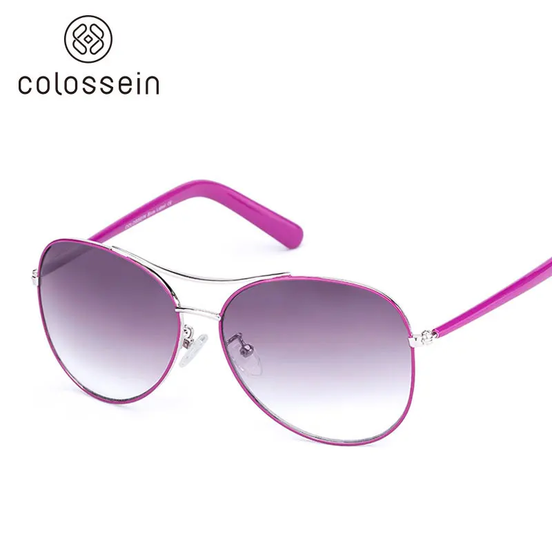 COLOSSEIN солнцезащитные очки женские модные винтаж ретро для рыбалки женщины солнцезащитные очки UV400 для мужчин уличные очки - Цвет линз: purple