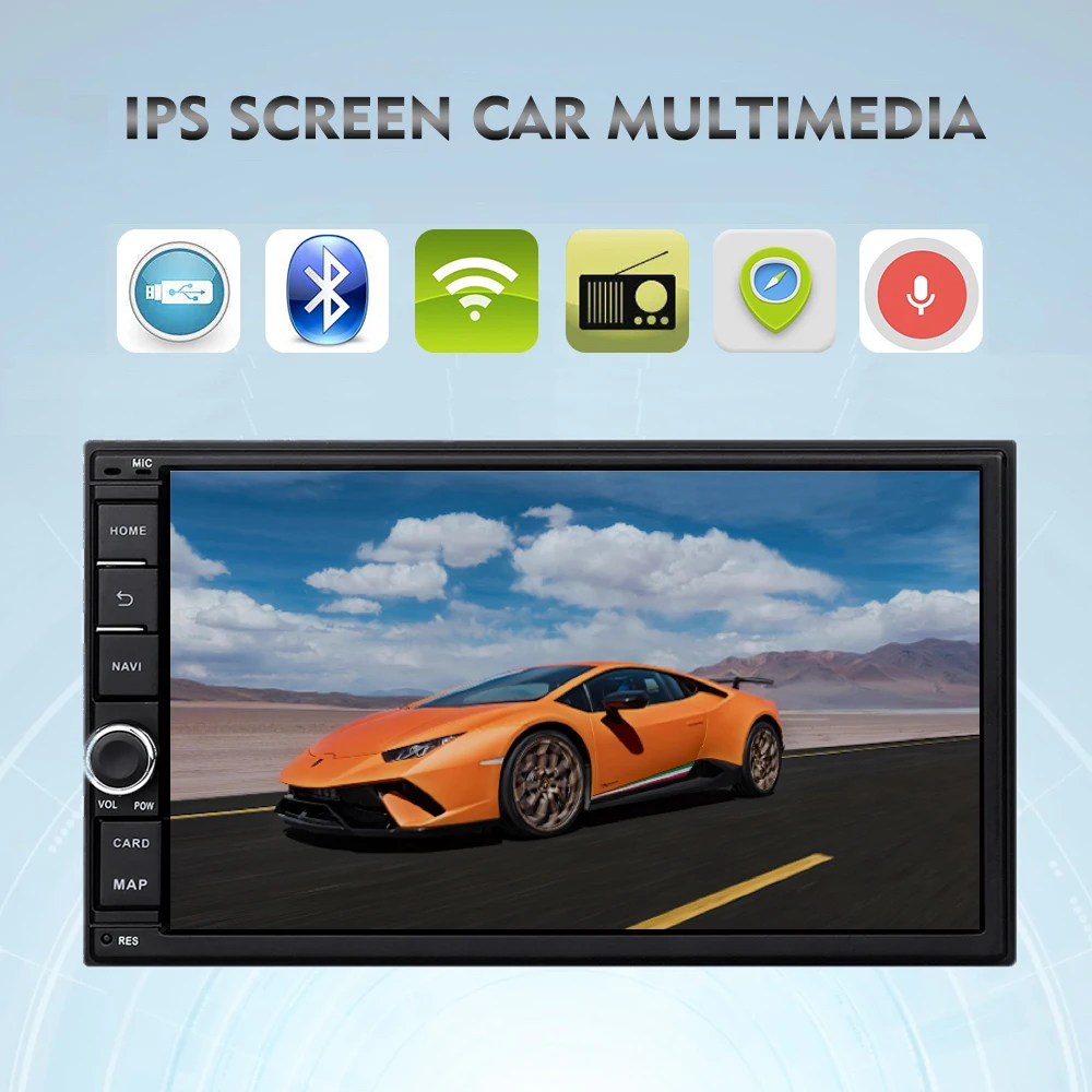 Flash Deal Car 2 din Head Unit GPS NAVI Universal For Nissan TIIDA X-trail Frontier sentra MP300 Micra Livina Radio WIFI browser Free map 2