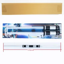2pcs/lot Star Wars Lightsaber Led Flashing Light Sword Toys Cosplay Weapons Can Mutual percussion Sabers for boys Action Figures