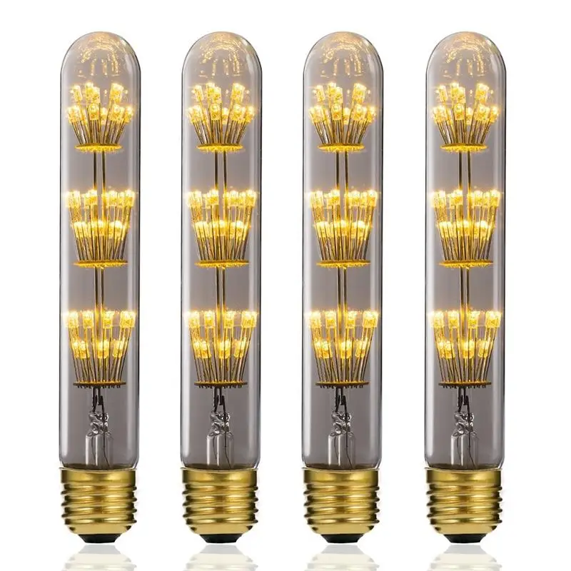 LumiParty 220 V Ретро стиль Светодиодный лампа фейерверк декоративная для