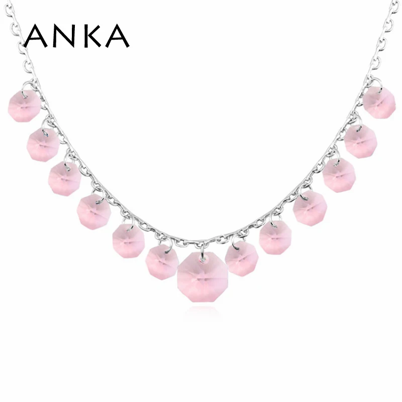 

Free Shipping Full Crystal Chokers Necklace Made With Swarovski Elements #105891