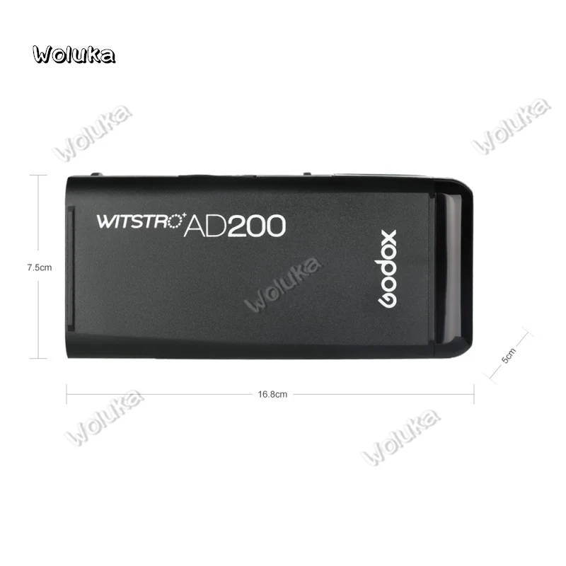 Вспышка Стробоскоп Godox AD200 200Ws 2 4G TTL 1/8000 HSS Беспроводная монолампа с литиевой