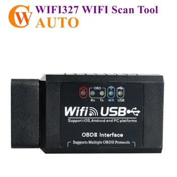 

WIFI327 WIFI USB OBD2 EOBD Scan Tool