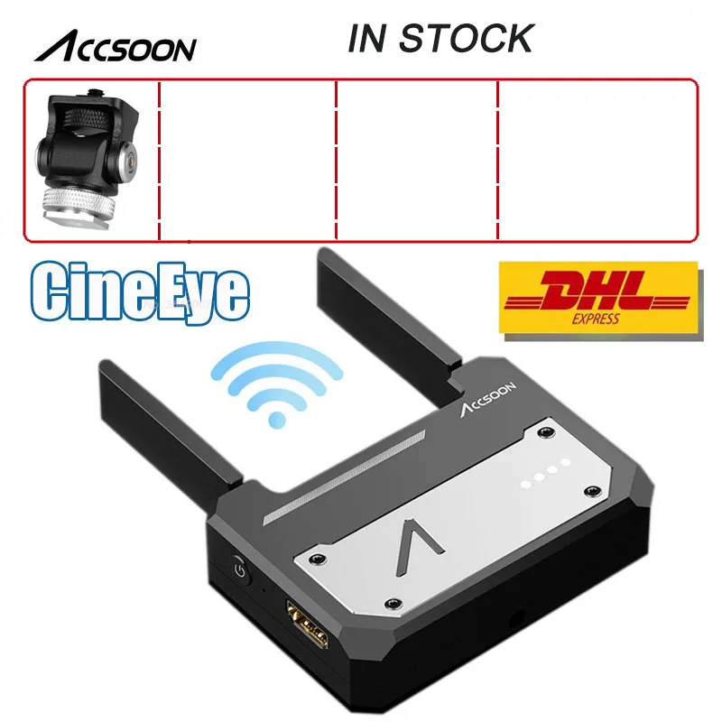 Accsoon CineEye 5G 1080P Mini HDMI беспроводная передача для iPhone для iPad IOS Andriod телефон устройство видео передатчик - Цвет: cineeye with 1