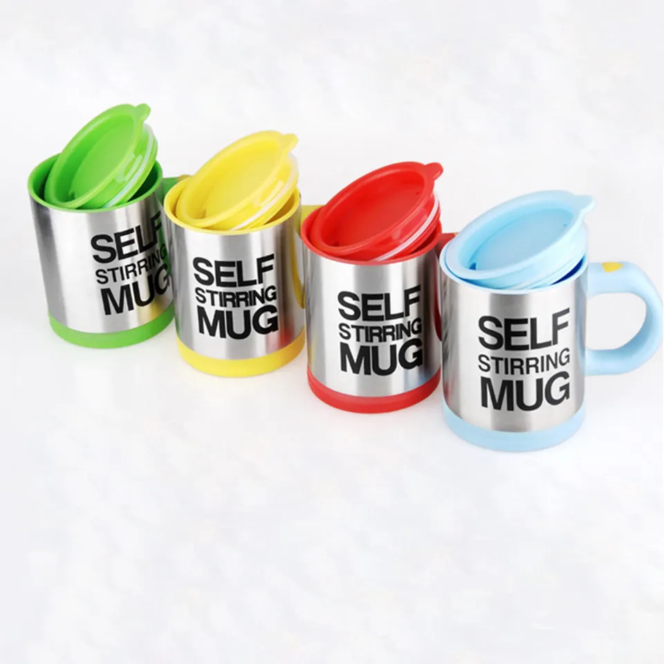 400ml Mug Automatic Electric Lazy Self Stirring Mug Travel Coffee Mug Self Stirring Double Insulated Mugs Cup With Lid           14