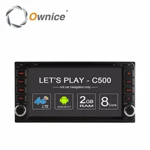 Ownice Android car dvd Multimedia Video player for Toyota Hilux VIOS Old Camry Prado RAV4 Prado 2003-2008 Corolla Land Cruiser