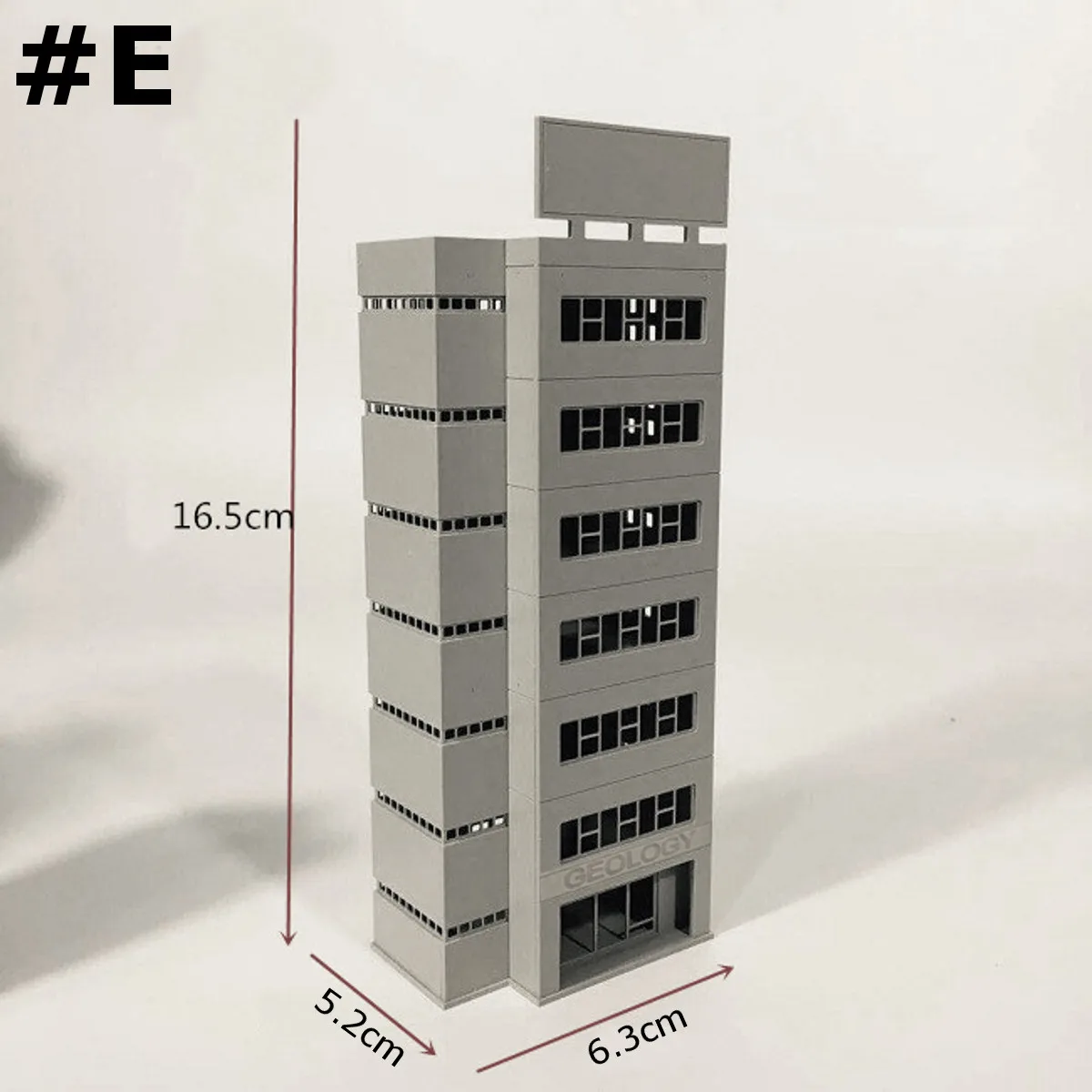 1/150 N измерительный прибор сцена Outland модель здания современный дом для квартиры офиса модели игрушки ручной работы сборки микро пейзаж подарок - Цвет: E