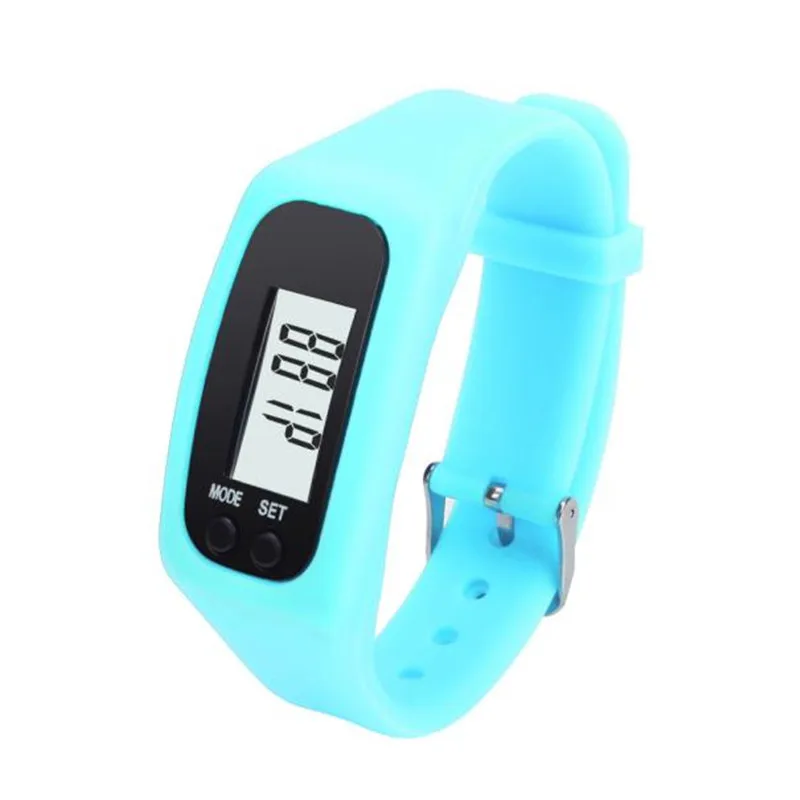

Hot sale!! 2018 Fashion watch Digital LCD Pedometer Run Step Walking Distance Calorie Counter Watch Bracelet Dropshipping NMZ12