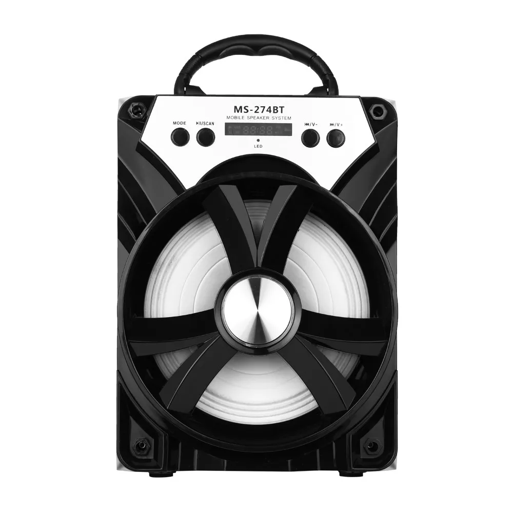 

Big Power Bluetooth Speaker Outdoor Portable Wireless Bluetooth Speaker Stereo Super Bass w/ USB/TF/FM Radio #T08