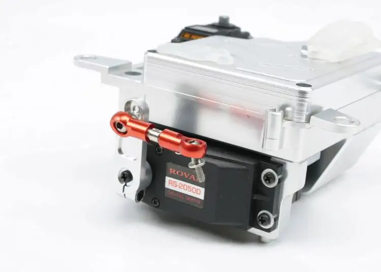 Baja CNC металлический Тяговый стержень рулевого сервопривода подходит Hpi Rovan 5B 5T 5SC