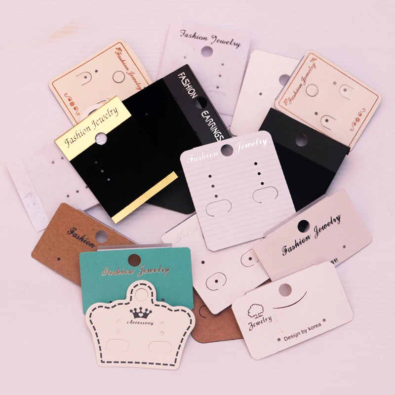 Jewelry earring card 221