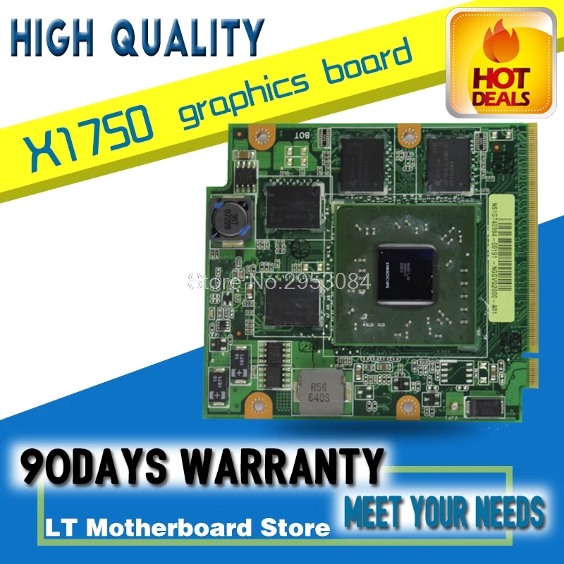 Видеокарта для For Asus notebook A8JP A8JE Z99J A8J ATI X1750 216BGCKC13FG графическая карта | Компьютеры и