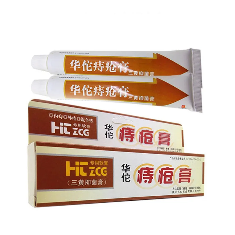 25g Hua Tuo Hemorrhoids Ointment Natual Plant Herbal Hemorrhoids Cream