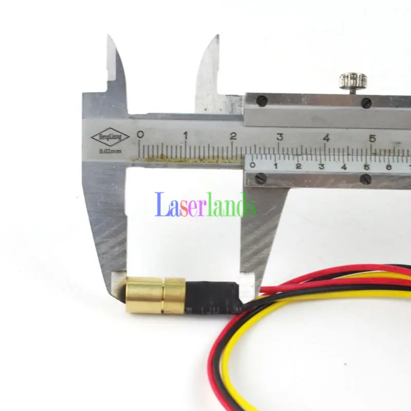 Laser de Diodo com Ttl Infravermelho ir Dot Módulo 0-15khz 2pcs 8*13mm 5vdc 30mw 980nm 3 Dot Módulo Laser de Diodo com TTL 0-15KHz
