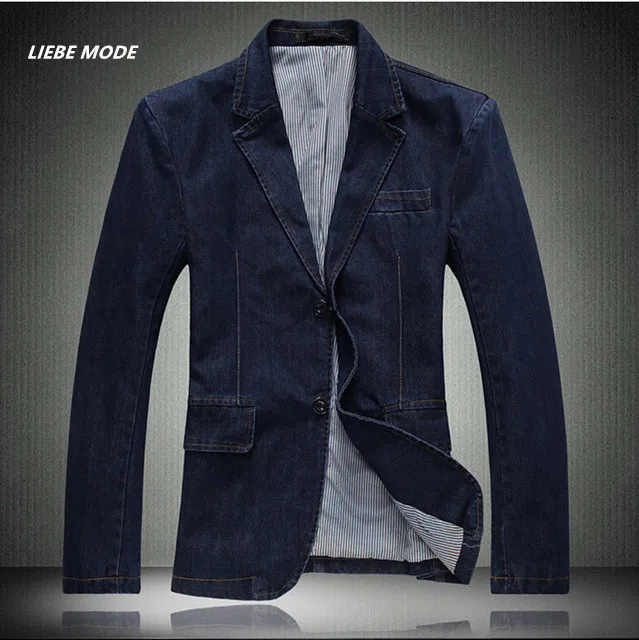 Denim Blazer Men - Compra lotes baratos de Denim Blazer