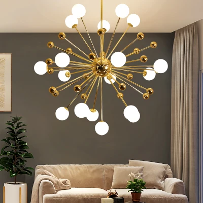 

Glass Led Lamp Modern Design Chandelier Ceiling Living Room Bedroom Dining Room Light Fixtures Decor Home Lighting G4 220V