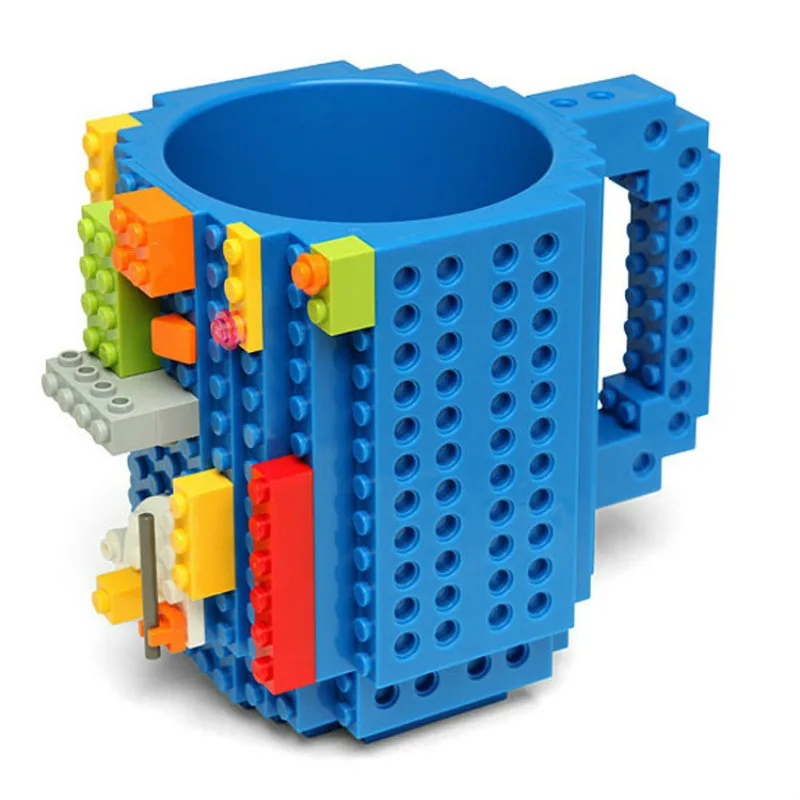 

350ml Building blocks DIY Adult assembly Coffee Toys Puzzle Water Bottle Coffee Cup Christmas Toy Gift
