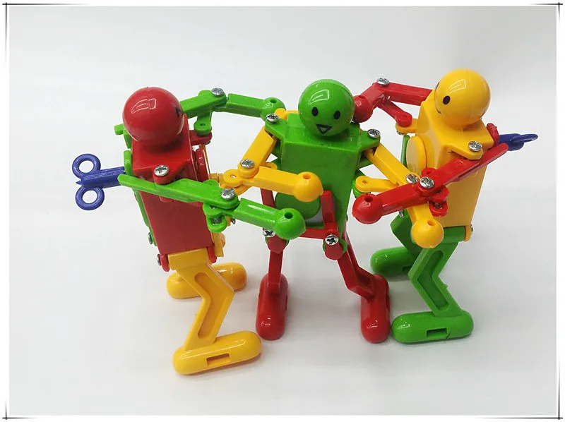 

Clockwork Spring Wind Up Dancing Robot For Children Kids Toy Gift