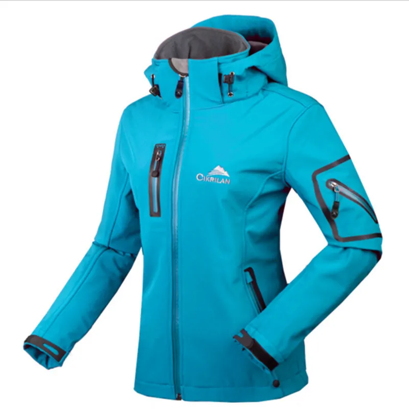 Good Quality Female Cycling or Mountain Climbing Jacket Soft Shell