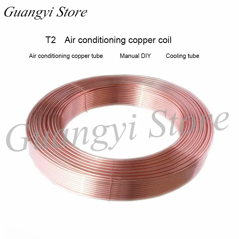 Copper Coil 2/3/4/5/6/8/10/12/14/16mm Copper Tube Soft Copper Tube for