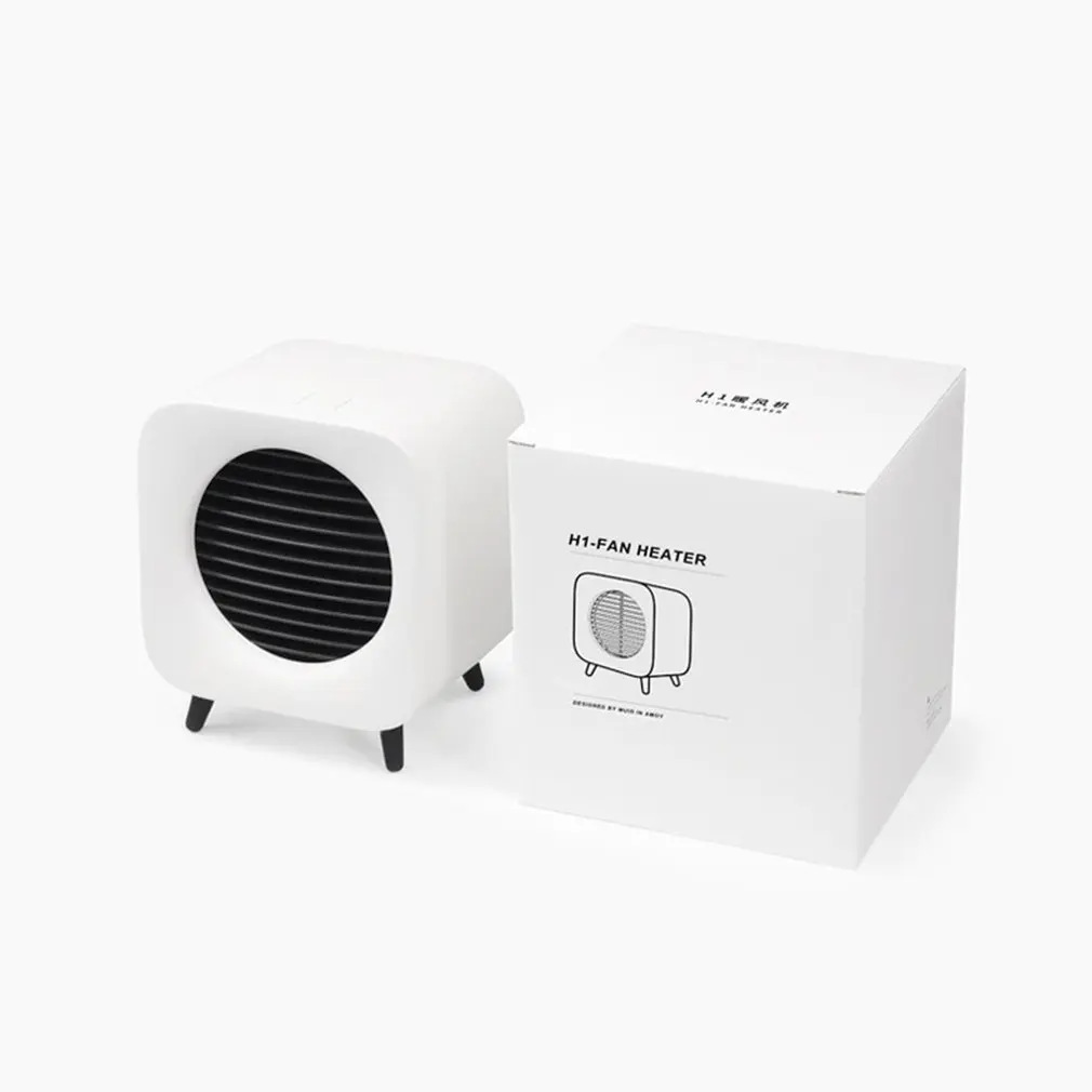 

Mini Portable Electric Air Heater Retro Style Powerful Warm Blower Fast Heater Fan Stove Radiator Room Warmer For Home Office