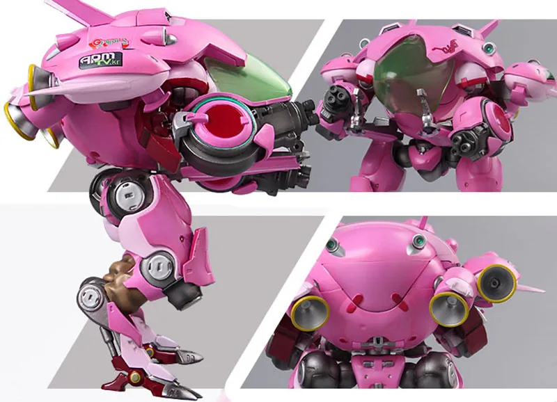 Горячая игра OW D. VA и меха фигурка модель Geschenken Collectie Tracer ПВХ 23 см игра figuur