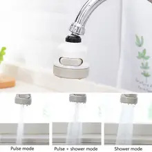 22mm/24mm 3 Modes Faucet Aerator Water Swivel Sprayer Filter 360 Rotation Water-Saving Diffuser Pressurized Bubble Nozzle