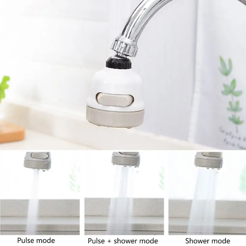 

22mm/24mm 3 Modes Faucet Aerator Water Swivel Sprayer Filter 360 Rotation Water-Saving Diffuser Pressurized Bubble Nozzle