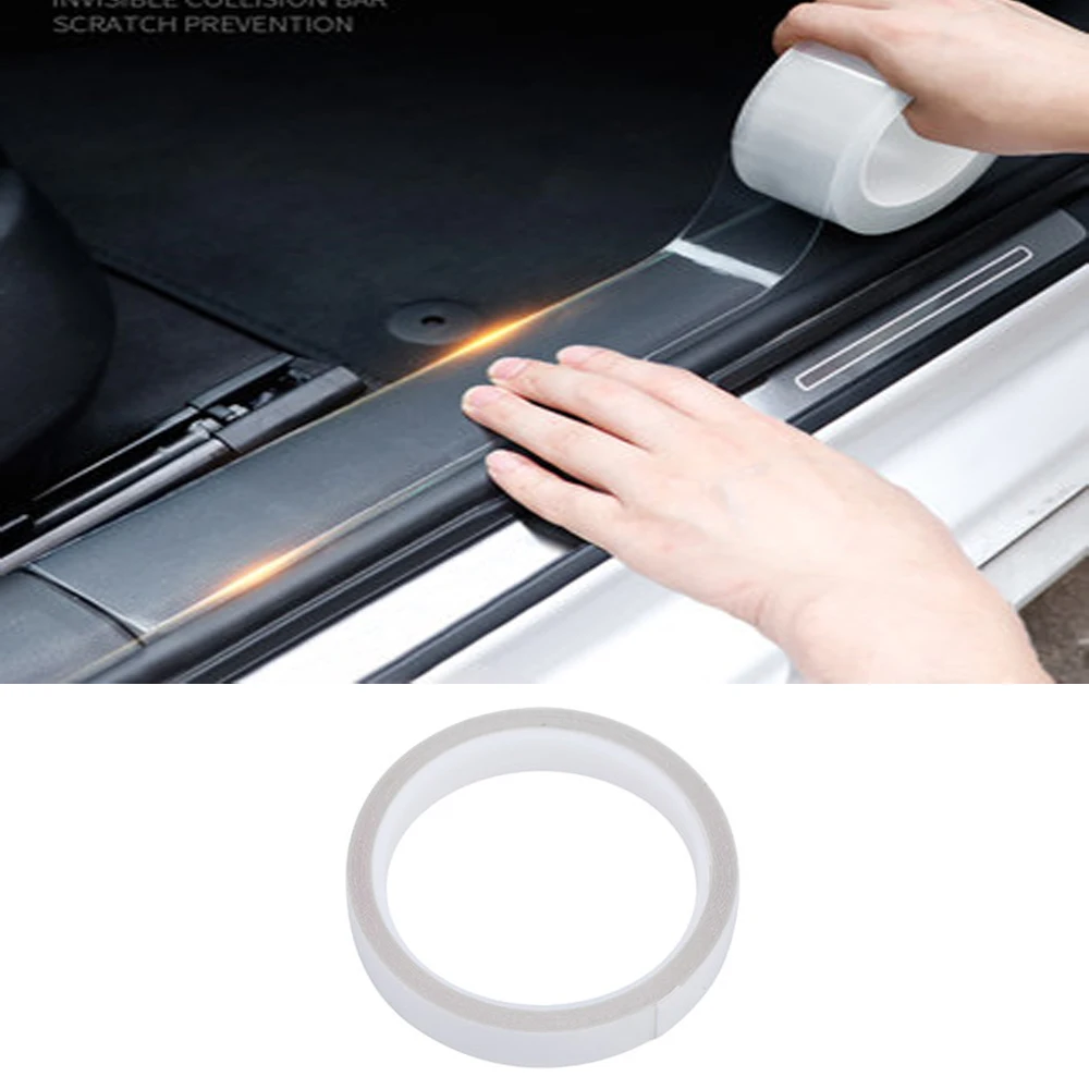 

3cmx3m Nano Transparent Tape Car Still Bumpers Door Edge Protective Tap Anti Scratch Nano Tape for BMW Audi VW Ford Honda AMG