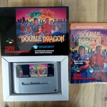 16Bit игры* супер двойной дракон(Французская PAL версия! Коробка+ инструкция+ картридж