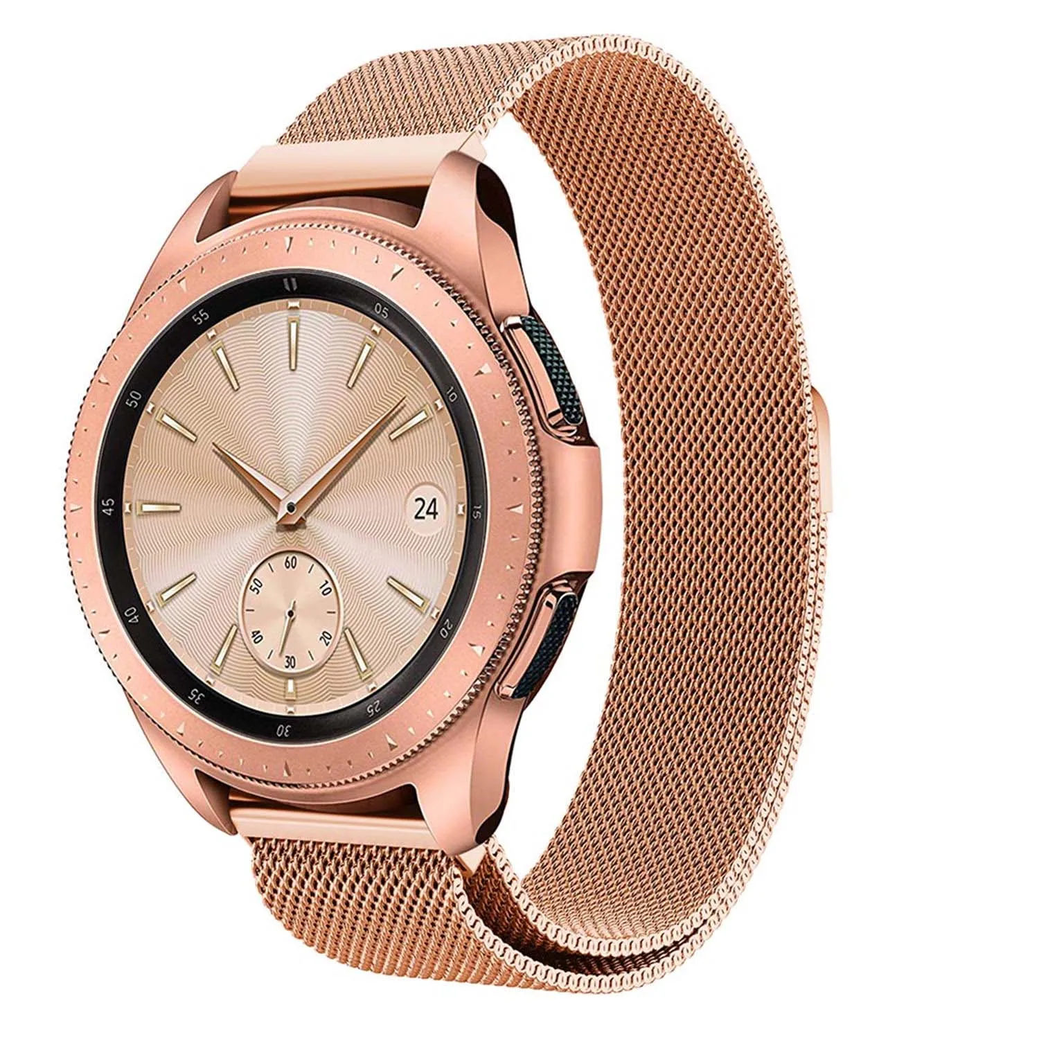 Новая магнитная Миланская петля ремешок для часов samsung Galaxy Watch 46 мм ремешок браслет из нержавеющей стали для Galaxy Watch 42 мм ремешок