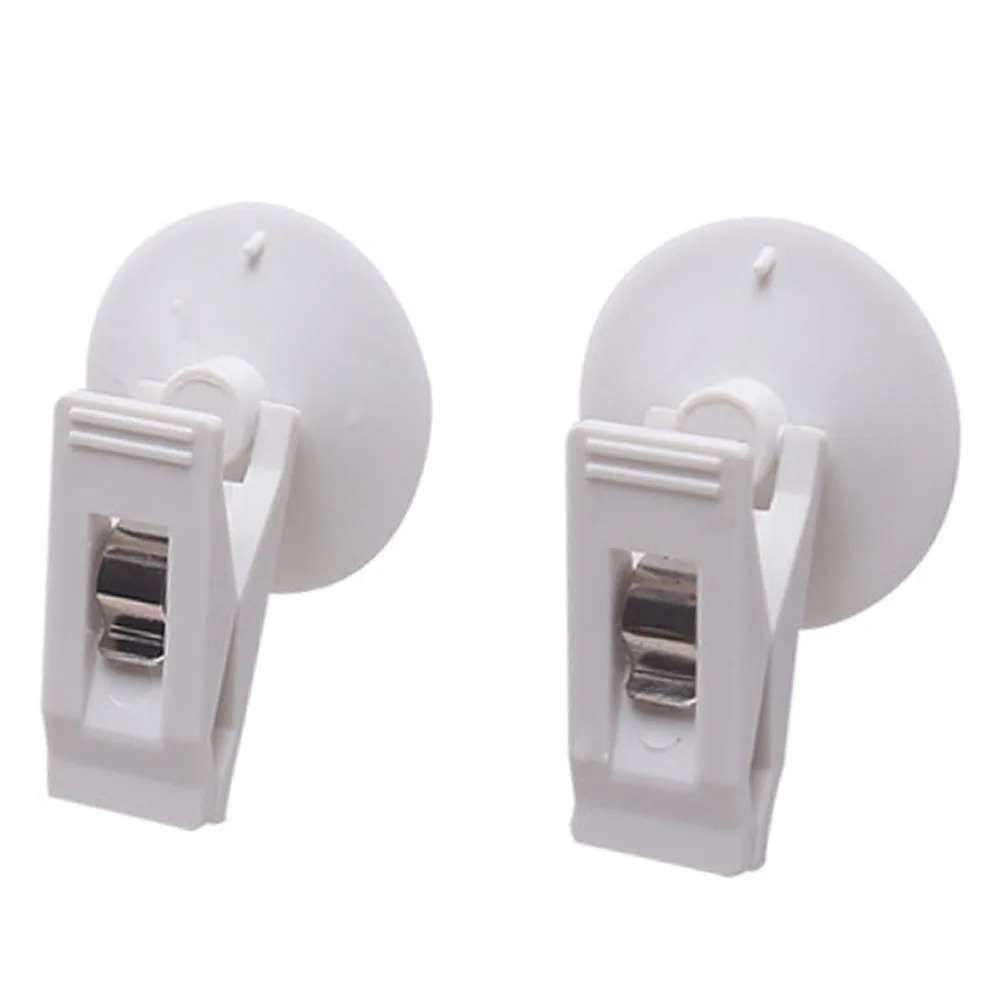 

2PCS License Photo Suction Cup Home Car Clamp Reusable Portable Office Card Holder Clip Universal Ticket Plastic