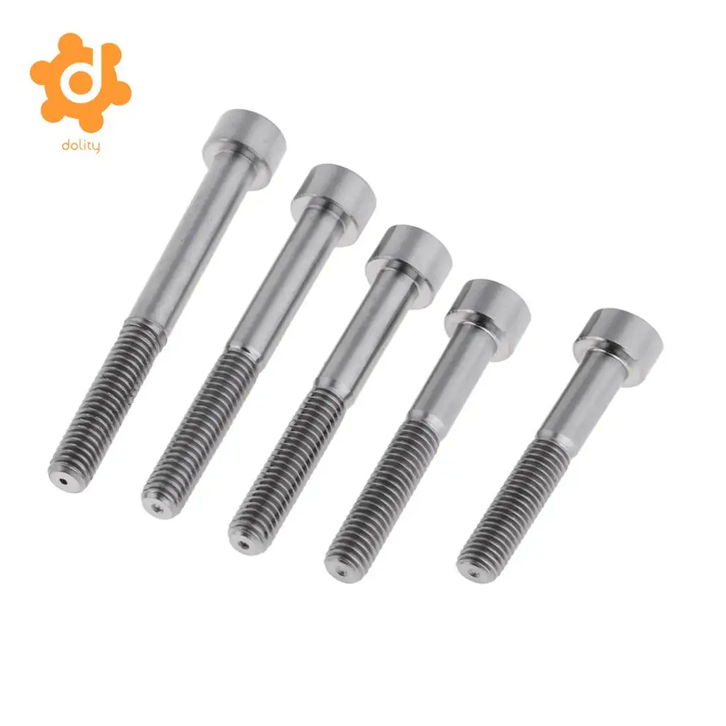 M6 Hex Nails, Screws & Fasteners Taper Head Bike Stem Bolts Front Derailleur Seat Post Nut & Bolt Sets Clamp Screws