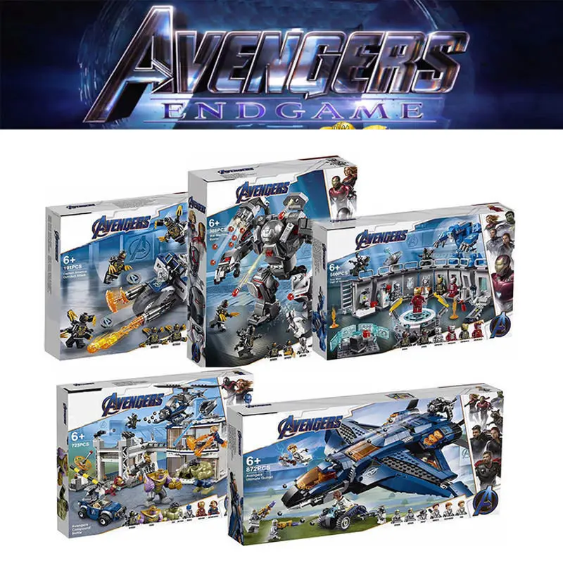 

Legoing Avengers Marvel Endgame SuperHeroes Iron man Marvel Avenger Gift Building Block Bricks Boy Kid Gift Toy