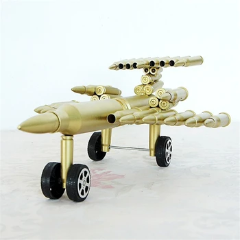 

Delicate 53 Aircraft Model Furnishing Article Memorial Gift Souvenir Simulation Bullet Shell Craft Collection for Room Ornaments