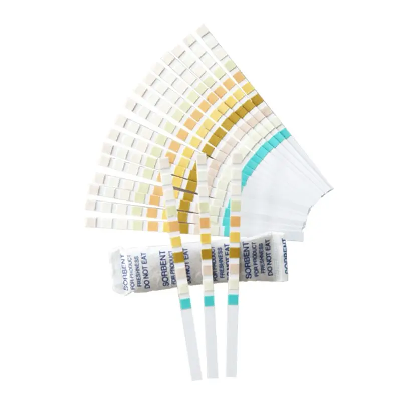 URS-10T 100 полоски реагент мочи тест-бумага 10 параметров для мочи тест-полоски лейкоциты, нитрит, уробилиноген, белок, pH