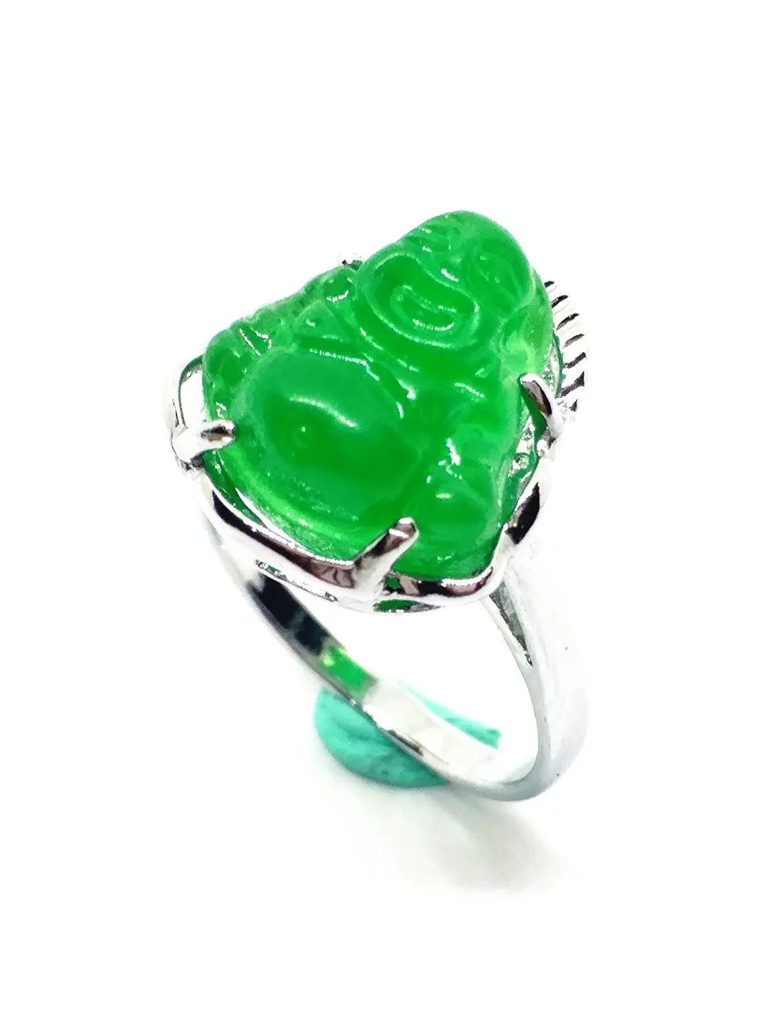 Womens Titanium Steel Carved Green Black Jade Mens Silicone Buddha Ring Genuine Gold Jadeite Natural Gemstone Jewelry For Womens Titanium Steel Carved Green Black Jade Mens Silicone Buddha Ring Genuine Gold Jadeite Natural Gemstone Jewelry For