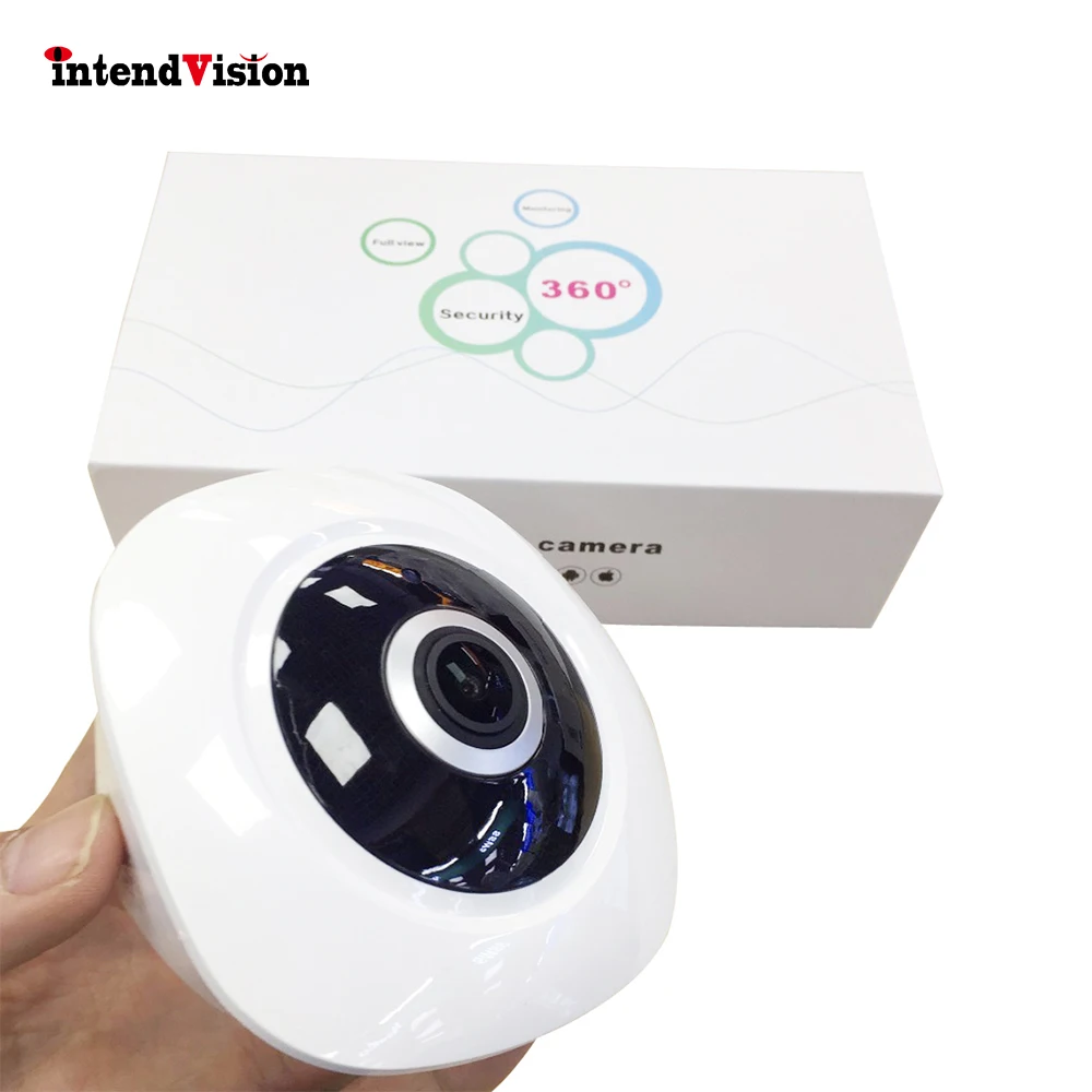 Intendvision панорамная 360 градусов 3MP 1080P h.265 рыбий глаз камера двухсторонняя аудио