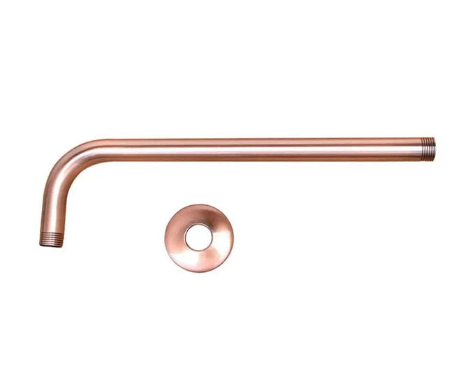 Arm Shower Head Настенная античная красная Медная Отделка, круглая душевая лейка, душевая лейка, держатель для головы, душевой шланг Nsh01 - Цвет: Arm Shower Head