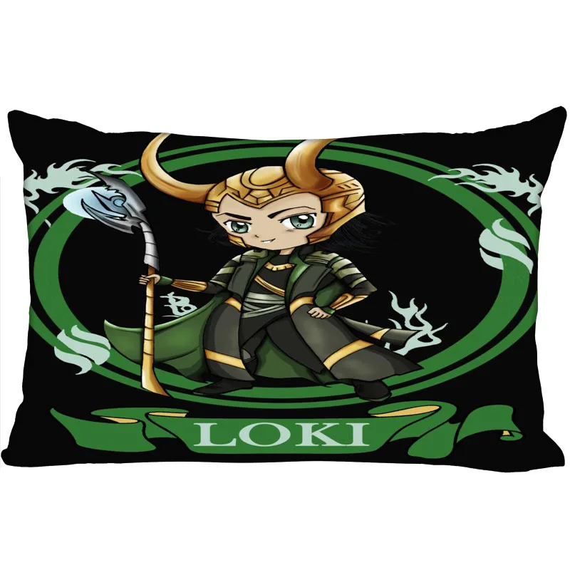 На заказ Наволочка Loki прямоугольная молния наволочка принт ваши фотографии 40x60cm45X75cm50X75cm(две стороны - Цвет: 16
