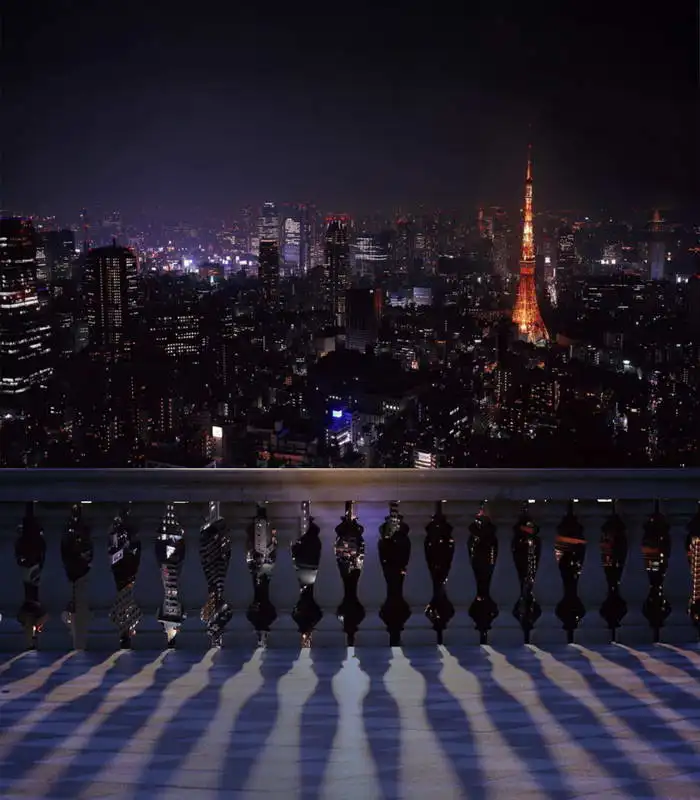 Digital Photo Backdrop Paris Night Backdrop Eiffel Tower View