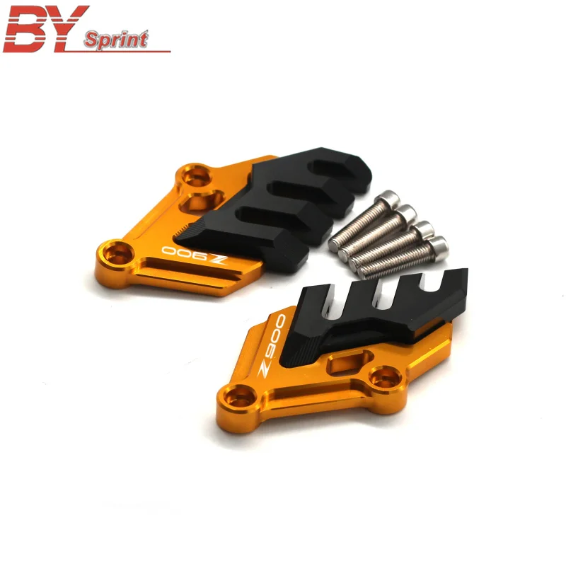 

Motorcycle Accessories CNC Aluminum Front Brake Disc Caliper Brakecaliper Guard Protector Cover For Kawasaki Z900 Z 900 2017