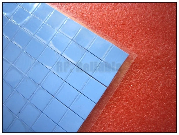 

1500x 15mm*15mm*1.5mm Soft Silicone Thermal Pads mat for PC Laptop Repair Chipset VGA Heat Sink Heat Trasfer Solution