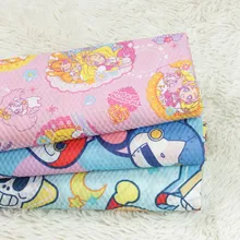 Полуметр seer присоска хлопок ткань целлюлоза немного жесткий ручной работы DIY одежды платье Ткань хлопок T594