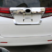 Задняя накладка из нержавеющей стали для Toyota Alphard Vellfire автомобильный Стайлинг
